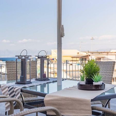 Spacious Maisonette - Roof Top View Of Corfu Port Mantouki Exterior foto